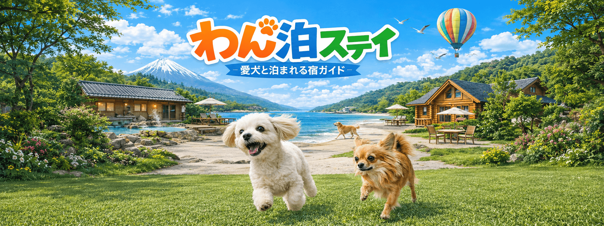 わん泊ステイ - 愛犬と泊まれる宿ガイド